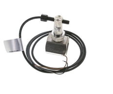 G1 1/4'' stainless inline paddle flow switch 22-38.6 l/min 40 bar