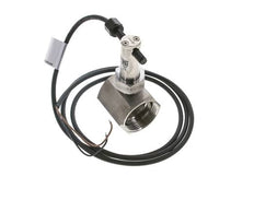 G1 1/4'' stainless inline paddle flow switch 22-38.6 l/min 40 bar