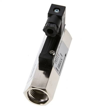 G1/2'' brass variable area flow switch oil 0.5-1.6 l/min 300 bar