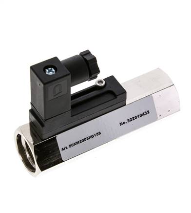 G1/2'' brass variable area flow switch oil 0.8-3 l/min 300 bar