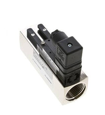 G1'' brass variable area flow switch oil 3-10 l/min 250 bar