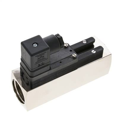 G1'' brass variable area flow switch oil 3-10 l/min 250 bar