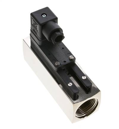 G1'' brass variable area flow switch oil 3-10 l/min 250 bar