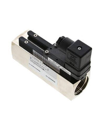 G1'' brass variable area flow switch oil 5-15 l/min 250 bar