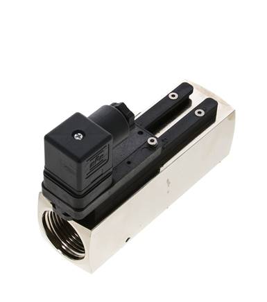 G1'' brass variable area flow switch oil 5-15 l/min 250 bar