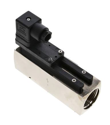 G1'' brass variable area flow switch oil 5-15 l/min 250 bar