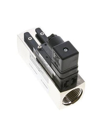 G1'' brass variable area flow switch oil 8-24 l/min 250 bar