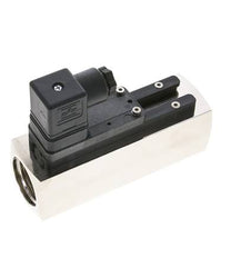G1'' brass variable area flow switch oil 8-24 l/min 250 bar