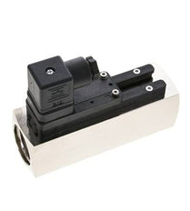 G1'' brass variable area flow switch oil 15-45 l/min 250 bar