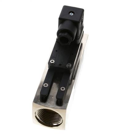 G1'' brass variable area flow switch water 10-30 l/min 250 bar