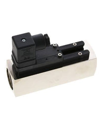 G1'' brass variable area flow switch water 15-45 l/min 250 bar
