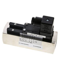G1'' brass variable area flow switch water 20-60 l/min 250 bar