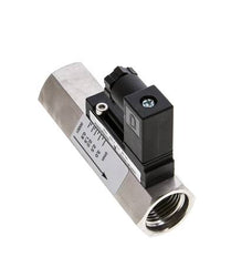 G1/2'' stainless variable area flow switch oil 0.8-3 l/min 350 bar