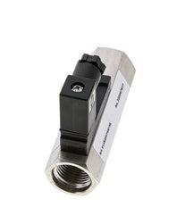 G1/2'' stainless variable area flow switch oil 2-7 l/min 350 bar