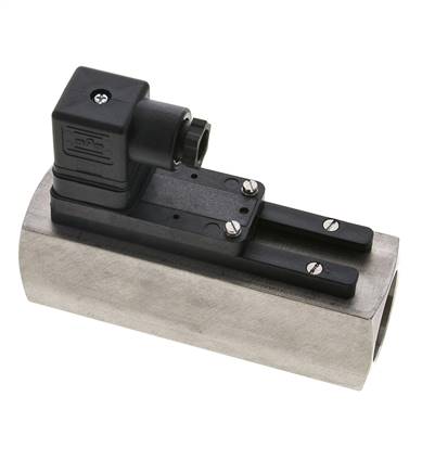 G1'' stainless variable area flow switch oil 3-10 l/min 300 bar