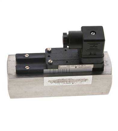 G1'' stainless variable area flow switch oil 30-90 l/min 300 bar