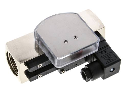 G1'' brass variable area flow meter & switch oil 0.5-1.5 l/min