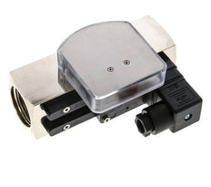 G1'' brass variable area flow meter & switch oil 0.5-1.5 l/min