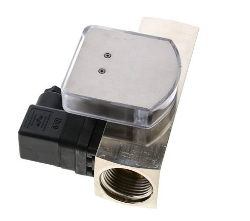 G1'' brass variable area flow meter & switch oil 0.5-1.5 l/min