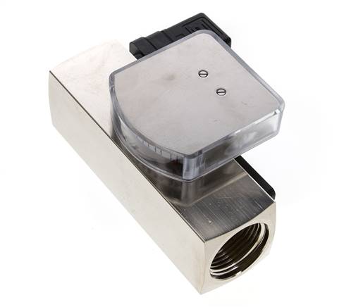 G1'' brass variable area flow meter & switch oil 2-8 l/min