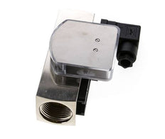 G1'' brass variable area flow meter & switch oil 2-8 l/min