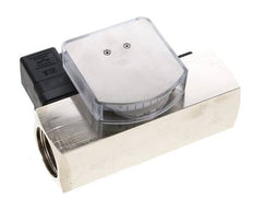 G1'' brass variable area flow meter & switch oil 5-15 l/min