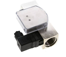 G1'' brass variable area flow meter & switch oil 5-15 l/min