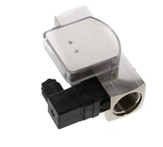 G1'' brass variable area flow meter & switch oil 8-24 l/min