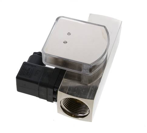 G1'' brass variable area flow meter & switch oil 8-24 l/min