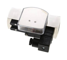 G1'' brass variable area flow meter & switch oil 35-110 l/min
