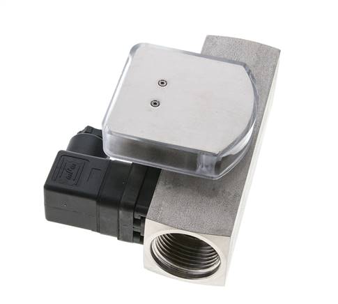 G1'' stainless variable area flow meter & switch oil 2-8 l/min