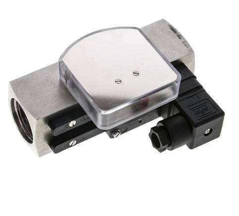 G1'' stainless variable area flow meter & switch oil 3-10 l/min