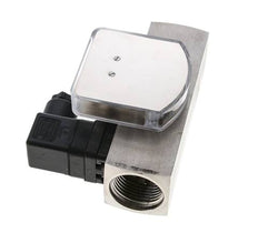G1'' stainless variable area flow meter & switch oil 3-10 l/min
