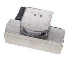 G1'' stainless variable area flow meter & switch oil 5-15 l/min