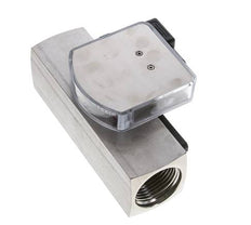 G1'' stainless variable area flow meter & switch oil 5-15 l/min