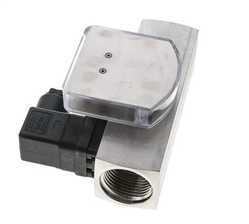 G1'' stainless variable area flow meter & switch oil 5-15 l/min