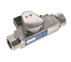 G1'' stainless variable area flow meter & switch oil 8-80 l/min