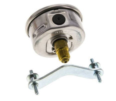 G1/4 Rear Connection Glycerine Pressure Gauge 0 to 1000 bar 63mm WIKA