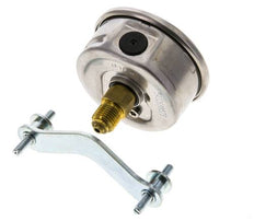 G1/4 Rear Connection Glycerine Pressure Gauge 0 to 1000 bar 63mm WIKA