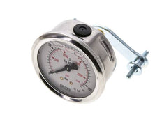 G1/4 Rear Connection Glycerine Pressure Gauge 0 to 160 bar 63mm WIKA