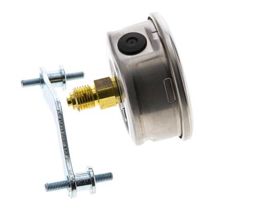 G1/4 Rear Connection Glycerine Pressure Gauge 0 to 160 bar 63mm WIKA