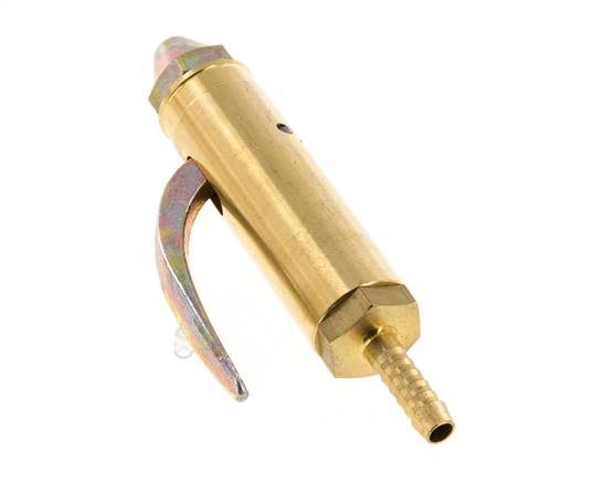 Brass Blowout Tap With Hose Connection 6 mm