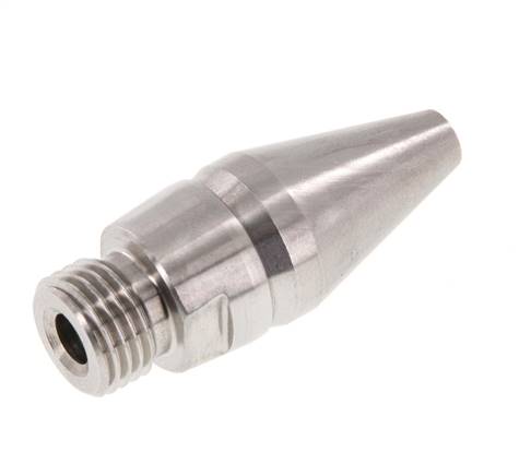 Adjustable Air Saving Nozzle R 1/4"(MT)-Rp 1/8"(FT) 1.4436