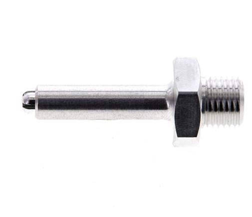 Softy Round Nozzle For Blow Gun M 12x1.25 Aluminum
