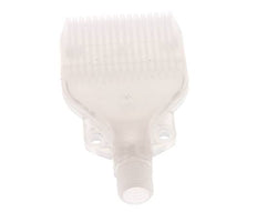 Multi-Channel Fan Nozzle 47mm G 1/4" PP FDA-Compliant