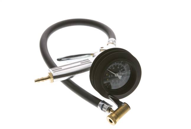 Pistol Grip Uncalibrated Tire Inflator Hose Connection 6 mm 10 bar