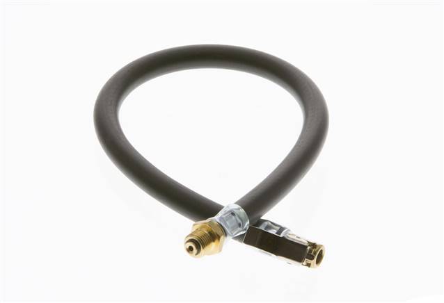 500 mm Filling Hose With Clip Connector G 1/4"/M 20x1 (MT) Rotatable