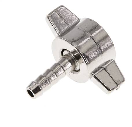 Hose Barb Connector For Tire Inflator Bottle M 16X1.5 - 6mm (1/4")