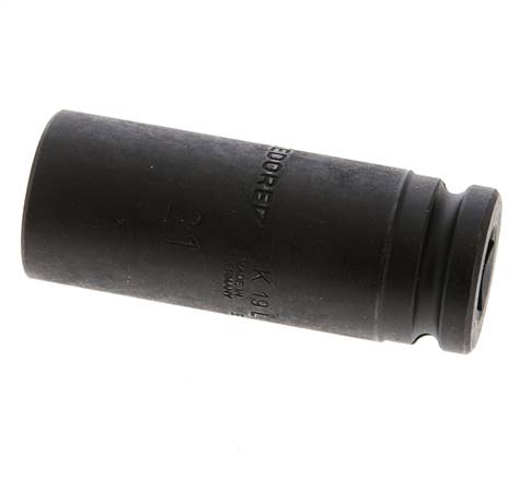 82mm Power Socket Insert For 21 mm Hexagonal Screws Square Drive 1/2" (12.5 mm)