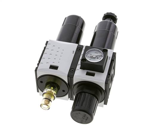 FRL 2-Part G1/4'' 800 l/min 0.5-8.0bar/7-116psi Semi-Auto Metal Futura 0